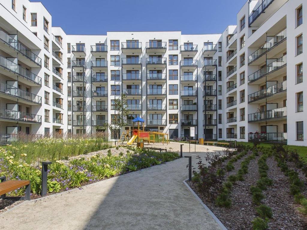 Ferienwohnung Apartament Zajezdnia Danzig Exterior foto